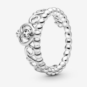 PANDORA Princess Tiara Crown Ring: size 5